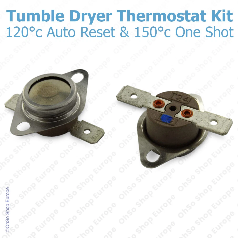 Kit Thermostat + Résistance Pour Sèche-linge Whirlpool - Réf. 481225928681 - Neuf D'origine