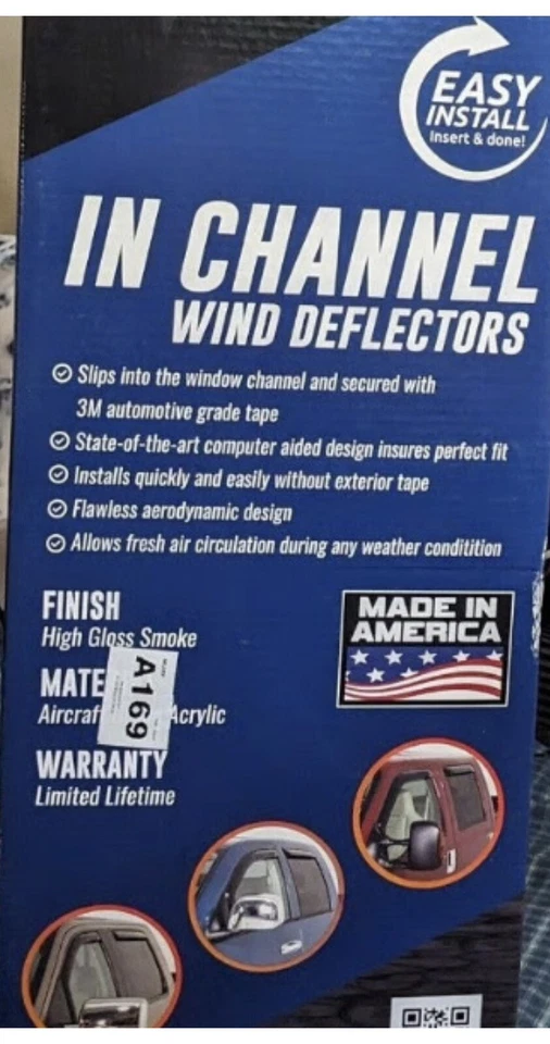 Westin 72-37497 In-Channel Smoke Window Vent Visor Rain Guard Ford Expedition - Image 2 of 4