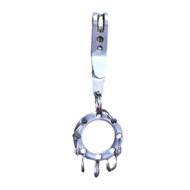Suspension Pocket Clip Stainless Steel Belt Key Holder Key Suspension