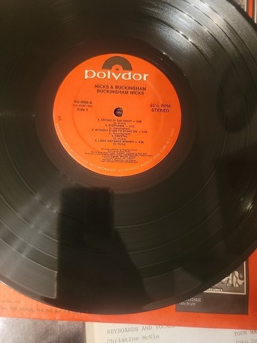 Buckingham Nicks Lindsey & Stevie 1973 Orig Lp Polydor w/Fleetwood Mac Live 1980 - Picture 18 of 24
