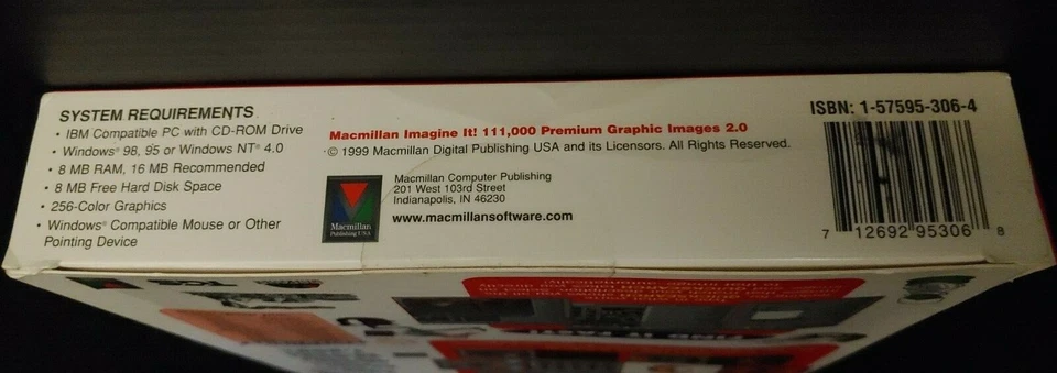 Macmillan 1999 Imagine It 111,000 Premium Graphic Images 2.0 Hard to Find NIB - Image 3 of 3