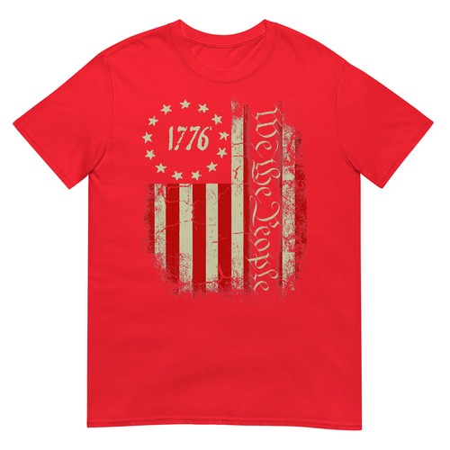 USA US Flag Patriotic 4th of July America T-Shirt - 第 10/19 張圖片