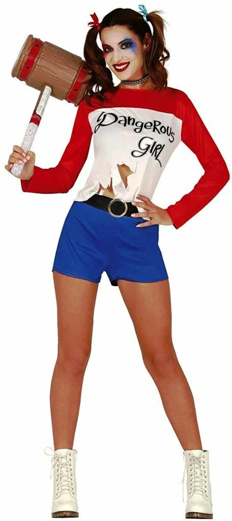 Vestito harley quinn adulto sale