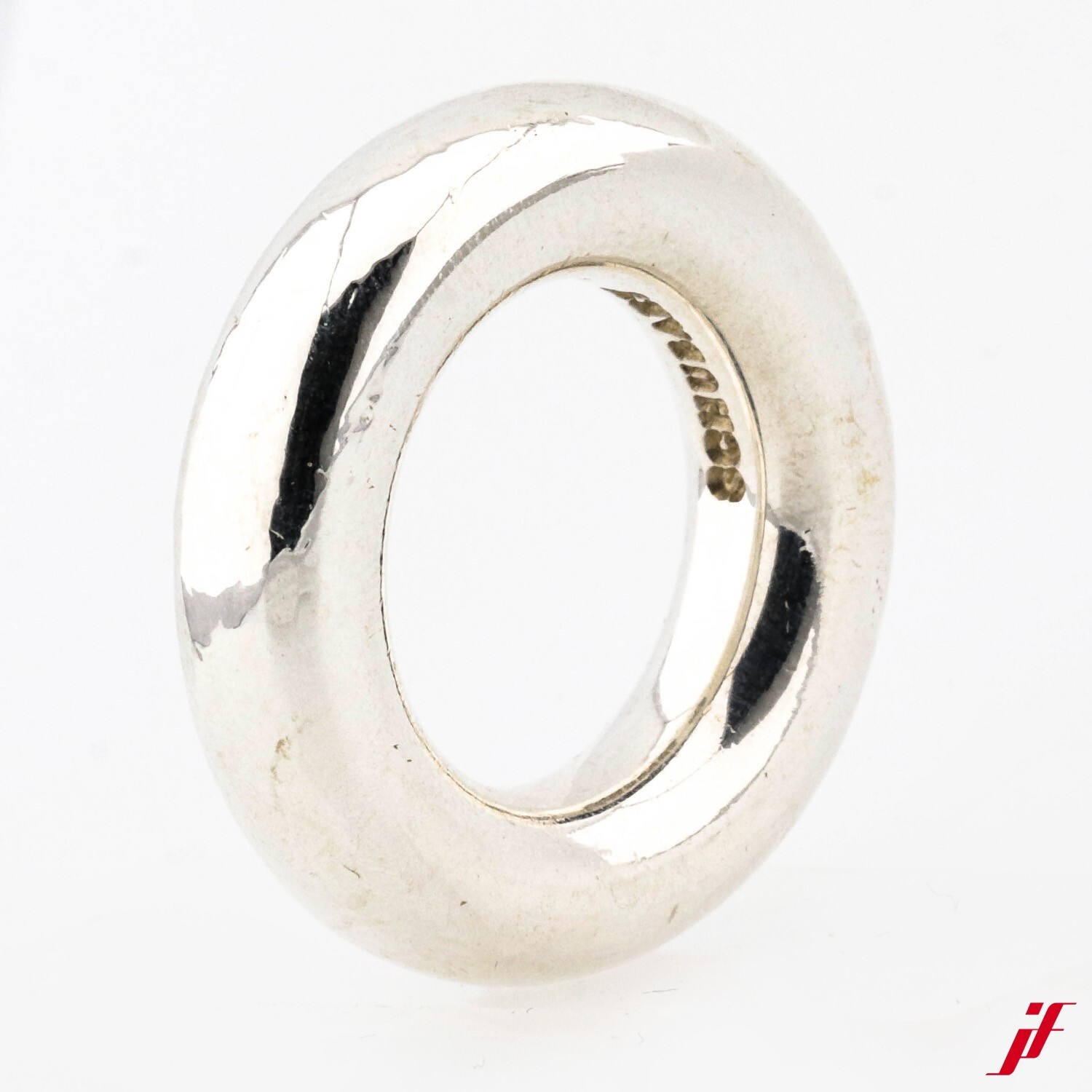 Ring Solid Without Decorations Schubart 925er Ste… - image 2