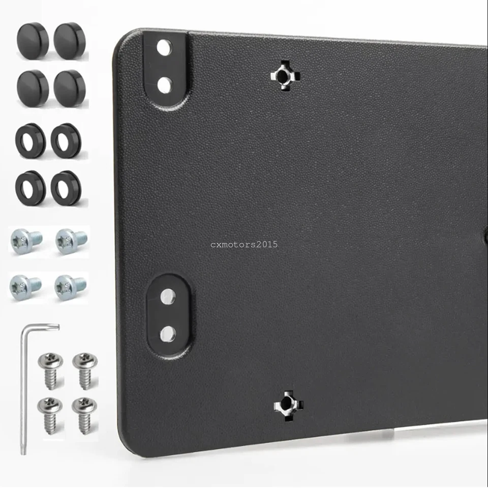 Soporte de placa de matrícula trasera para Mercedes-Benz CL GL S500 S550 S63 AMG Foto 2 de 4