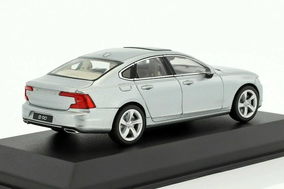 VOLVO S90 2016 ELECTRONIC SILVER NOREV 870061 1/43 METAL SILBER ARGENTE - Photo 3/4