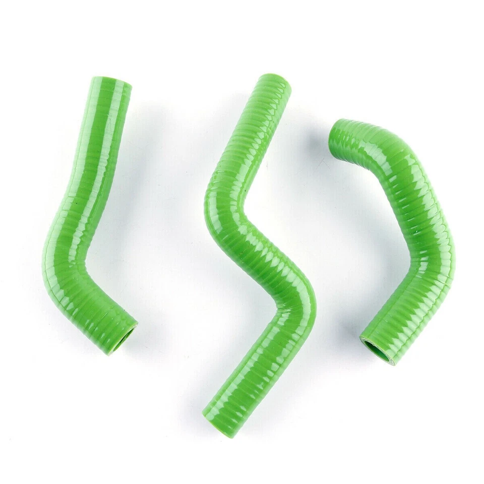GREEN For KAWASAKI KX85 KX100 2014-2017 Silicone Radiator Cooling New Hose Kits Foto 2 de 4