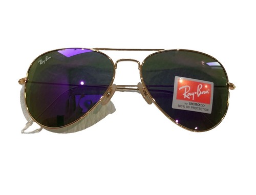 Ray Ban 4264 Purple Mirror Polarized + Grey RB4264 876/6B 58  display picture 1