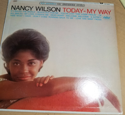 LP Nancy Wilson - Today - My Way - 1965