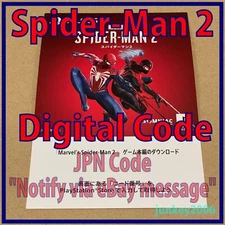 Spider-Man 2 Sony PS5 PlayStation  Spiderman 2 Digital Key Code Pin send message