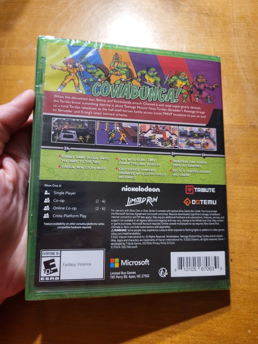 Xbox One TMNT Shredder's Revenge Teenage Mutant Ninja Turtles | eBay