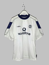 Manchester United Umbro 2000/01 Away Vintage Football Shirt Soccer Jersey