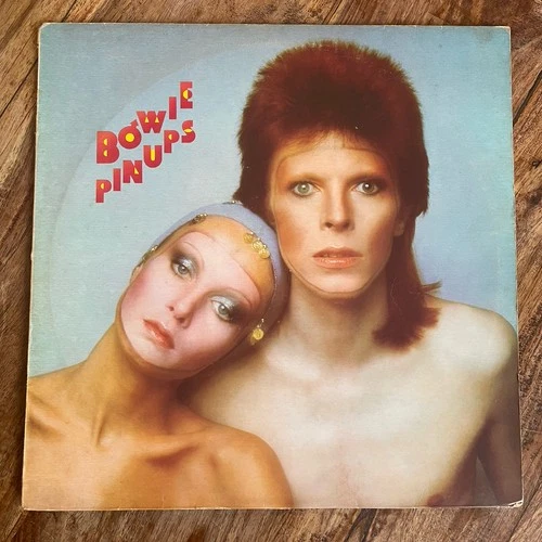 DAVID BOWIE - PIN-UPS    EX-/EX- VINYL LP / INSERT / 2ND UK PRESSING