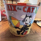 Felix The Cat Vintage Sand Pail Beach Bucket By SCHYLLING 90’s Colorful