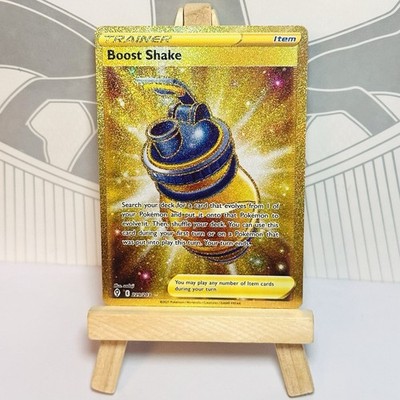 Pokémon Karte Boost Shake 229 203 Evolving Skies Secret Gold Card Englisch Rare