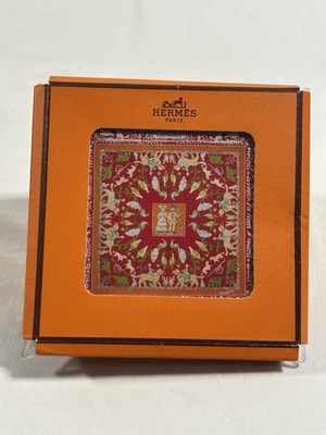 Hermes Scarf EARLY AMERICA Silk Scarf Carre FRANCOISE DE LA PERRIERE