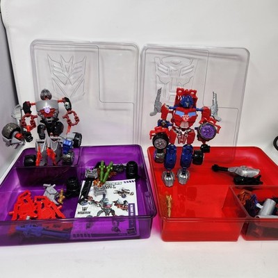 Transformers Construct-Bots Ultimate Gift Set Optimus Prime vs Megatron 2-Pack