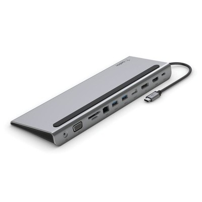 Connect USB-C 11-in-1 Multiport Dock - Silver