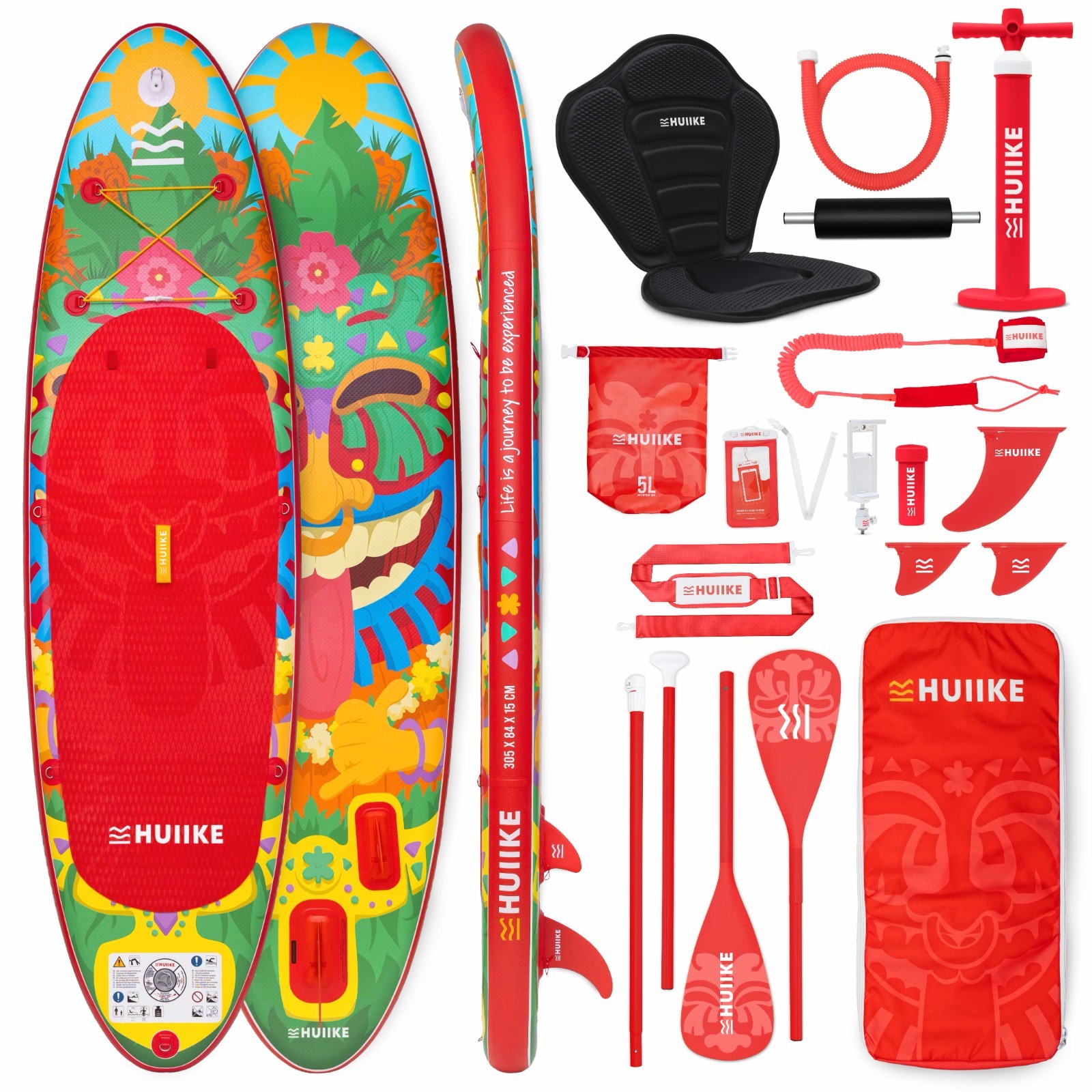 Tabla Paddle Surf Hinchable con Accesorios Premium - HUIIKE | Tabla Padel Surf