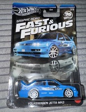 Hot Wheels VW Volkswagen Jetta Vento MK3 Fast & Furious 3/5 1:64 Modellauto Golf
