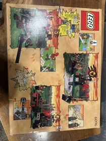 Lego Bulls Attack 6096 In Original Box Never Opened!!!!  Complete!!
