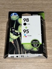 HP 98 Black 95 Tri-Color Combo Pack Printer Ink Cartridges New Expired 05/2016