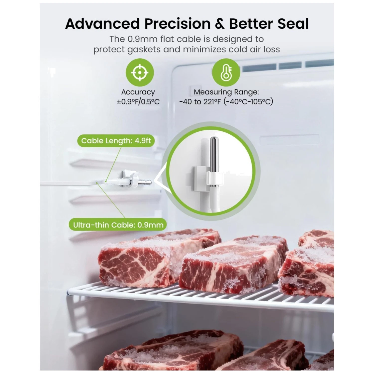 WiFi Freezer Alarm w/ App Notification - No Subscription
Opens in a new window or tab