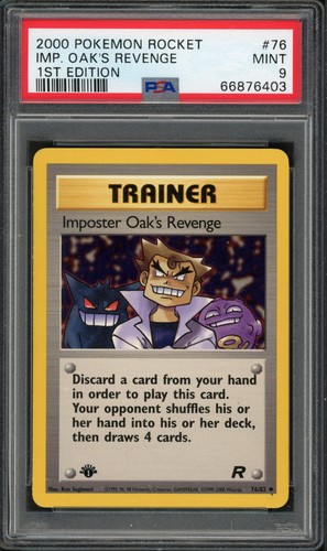 Imposter Oak's Revenge (1st Edition) graded PSA 9 for sale on eBay