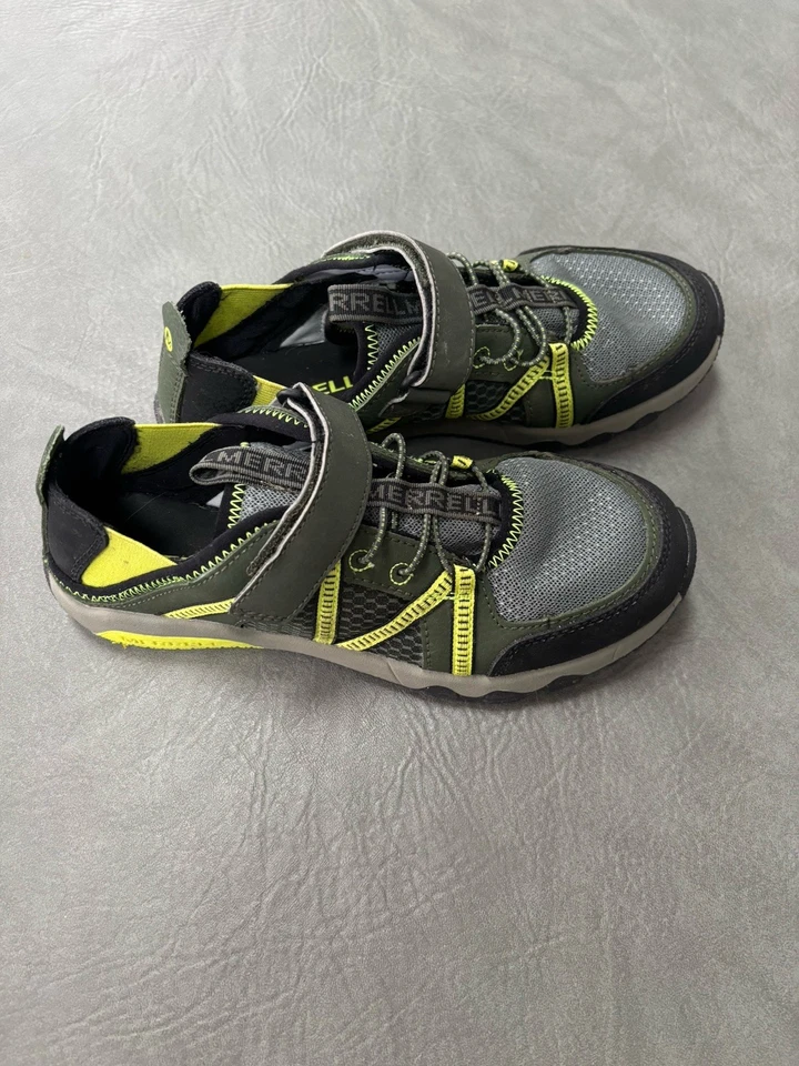 Zapatilla deportiva Merrell Water de cuero y textil para jóvenes niños 5 EU 36 EUC Foto 2 de 4