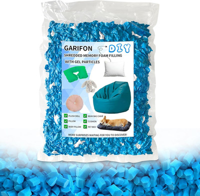 5Lbs Bean Bag Filler, Pillow Bean Bag Stuffing Filling, Shredded Memory Foam Fil