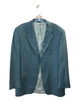 Ralph Ralph Lauren Wool Cashmere Blend Blazer Mens Sz 42L Gray Sport Coat