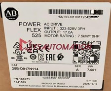 2026 New Allen-Bradley 25B-D017N114 PowerFlex 525 7.5kW 10Hp AC Drive 3 Phase