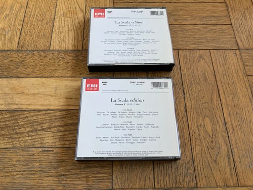 La Scala Edition Volumes 1 and 2 1878-1946 (6 CD Set) Opera Teatro Alla Scalla - Picture 4 of 6