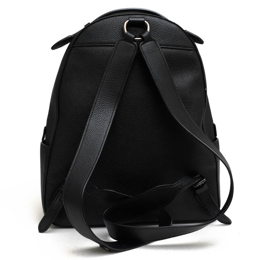 Coach Campus Backpack Patchwork Black Leather Use… - image 3