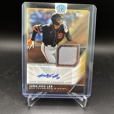 2026 Topps Series 1 Jung Hoo Lee Major League Material Auto Gold /50