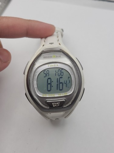 Reloj Digital Timex Ironman 30 Años Blanco M657 - Batería Nueva - Imagen 1 de 14