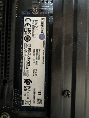 Kingston NV2 SSD 1TB M.2 2280 PCIe 4.0 X4 NVMe - Internes Solid - State - Modul