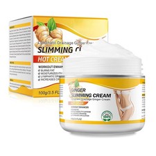 Light Ginger Slimming Cream - Natural Anti-Cellulite Formula for All Skin Types