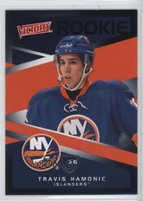 2010-11 Upper Deck Victory Rookie Black Travis Hamonic #305 1s8