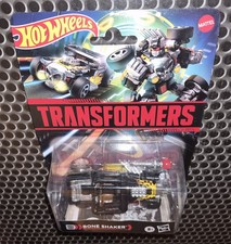 Hasbro   Mattel  Hot Wheels X Transformers Collaborative   02 Bone Shaker -New