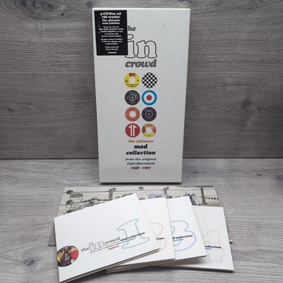 The In Crowd - Ultimate Mod Collection 1958-67 - 4CD Box Set - 2001 Universal VG