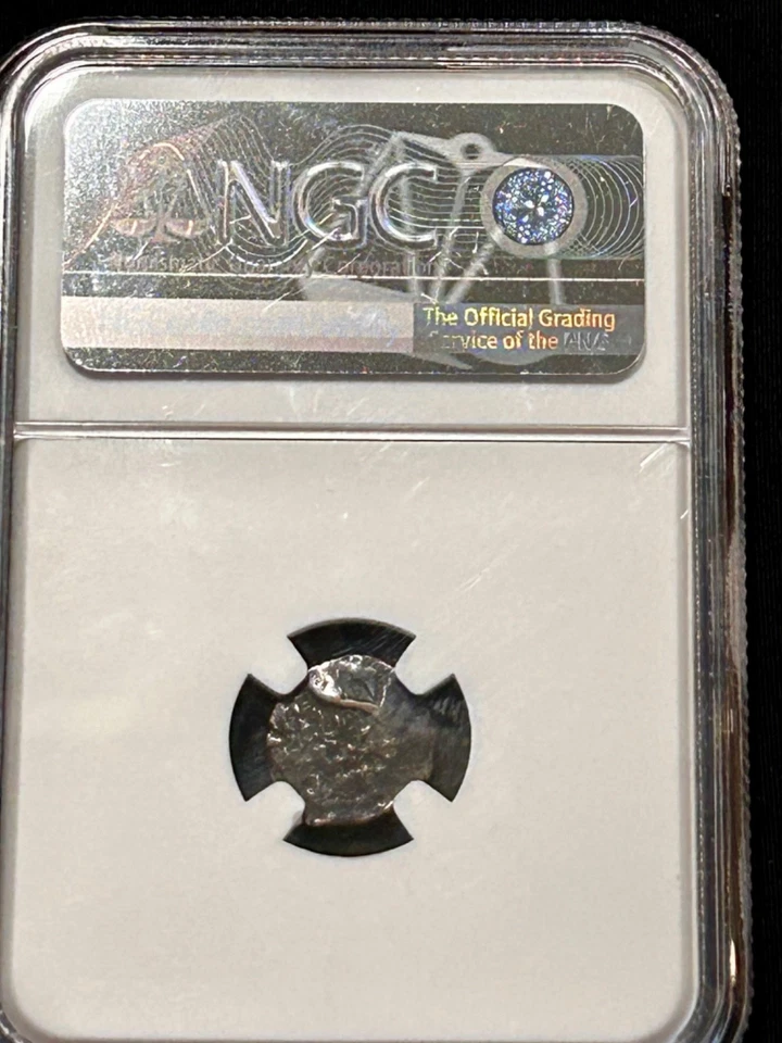 Rare Maccabean Biblical Widow's Mite Prutah (135-37 BCE) - NGC Certified - Image 2 of 4