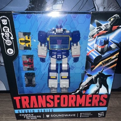 Transformers Studio Series 86 The Movie Soundwave Action Figure - In Hand!
