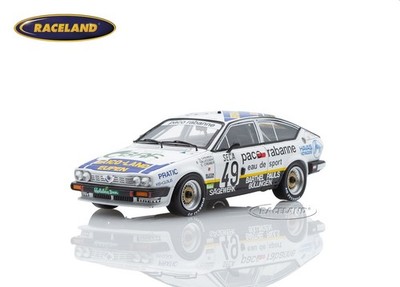 Alfa Romeo Alfetta GTV6 Jolly Club 24H Spa 1986 Gillessen/Cremer, Spark 1:43