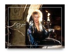 David Bowie Signed Autograph Photo Print 8x6 Labyrinth Jareth Movie Star