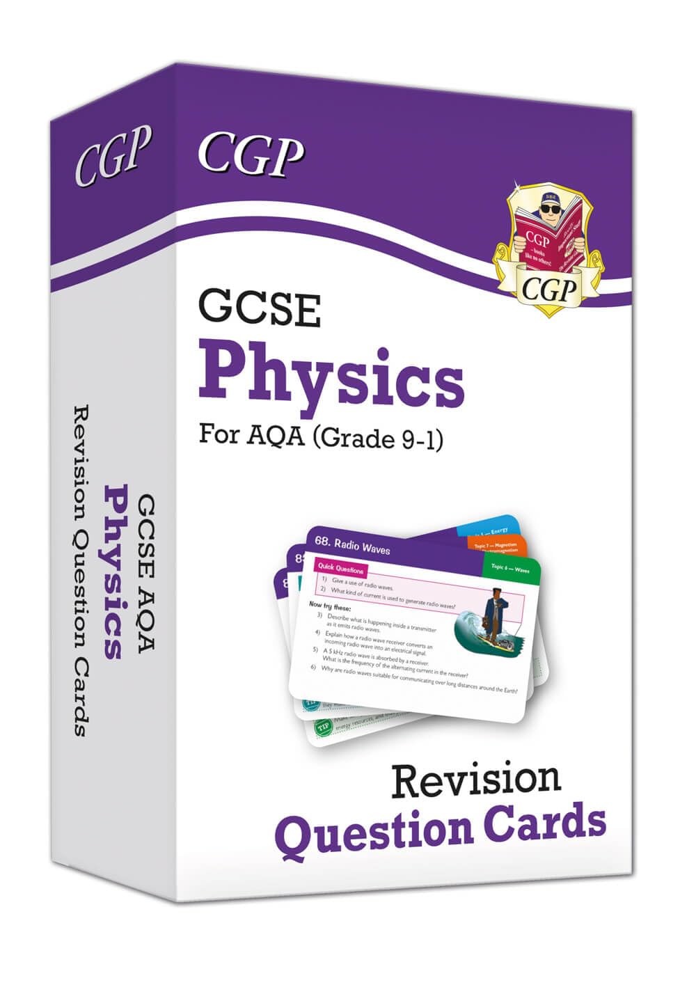 GCSE Physics AQA Revision Question Cards - Q&A cards for quick practice: for th