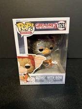 FUNKO POP ! GIZMO WITH BOW 1753 GREMLINS 2 THE NE WBATCH POP MOVIES J01