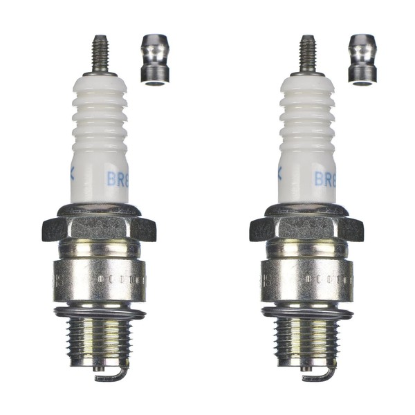 NGK ZüNdkerze BR8HS 4322 2Er Set (FüR: Aprilia Gulliver 50 LC LH04 96-99 )-image