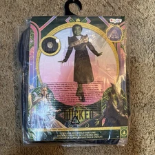 Kids Girls L  Wicked Musical Elphaba Shiz University Costume NIP NEW