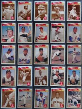 1989 Swell Baseball Greats Baseball Cards Complete Your Set U Pick 1-135